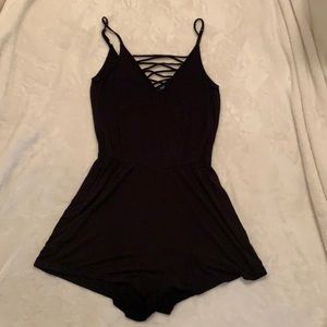 Short Black Romper from Rue 21